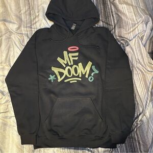 Gildan Black Hoodie with Graphic Design